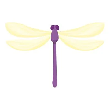 Nature insect icon cartoon vector. Wing bug Illustrazione stock