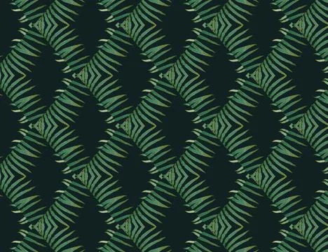 Nature of the jungle Illustrazione stock