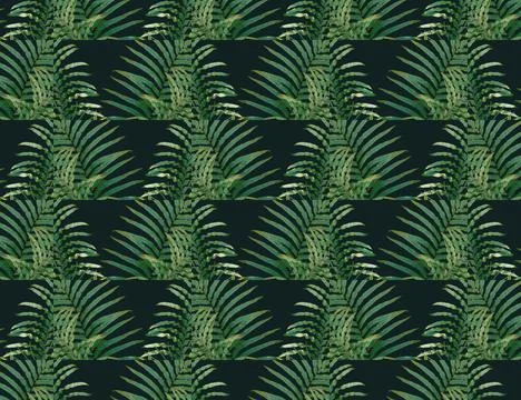 Nature of the jungle Stock Illustration