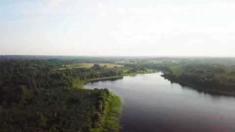 Nature of Lake Secito Stock Footage 251628859