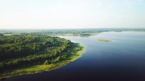 Nature of Lake Secito Stock Footage 251629055