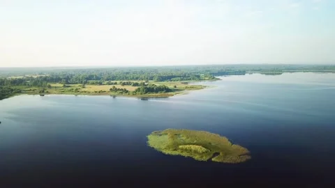 Nature of Lake Secito Stock Footage 251629163
