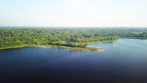 Nature of Lake Secito Stock Footage 251629221