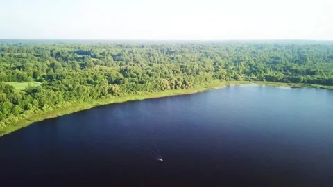 Nature of Lake Secito Stock Footage 251629313