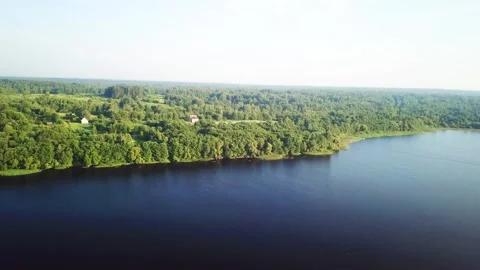 Nature of Lake Secito Stock Footage 251629318