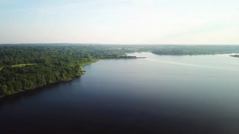 Nature of Lake Secito Stock Footage 251629541