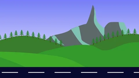 nature view animation