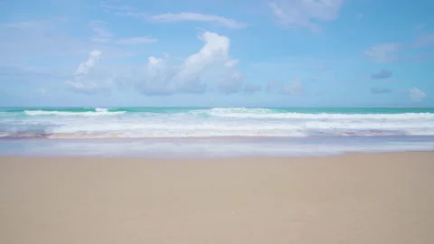 Nature landscape view beach scene. Stock Footage 209121035