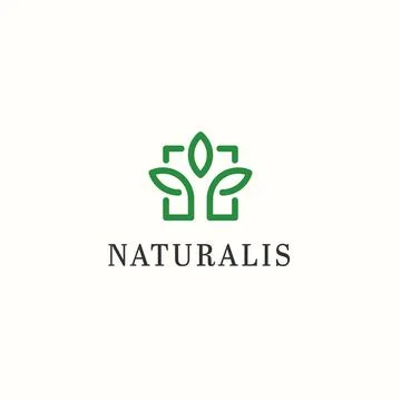 Nature leaf logo design concept. Web Symbol Logo Template Design Element. Stock Illustration