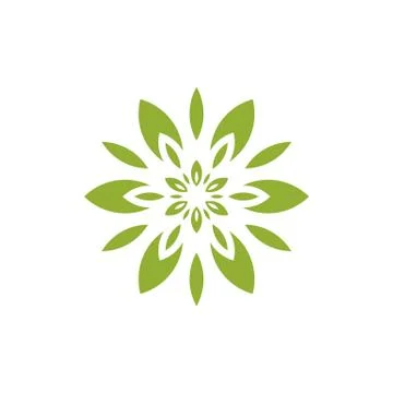 Nature leaf logo, Environment logo , Ecology logo template designs Stock Illustration
