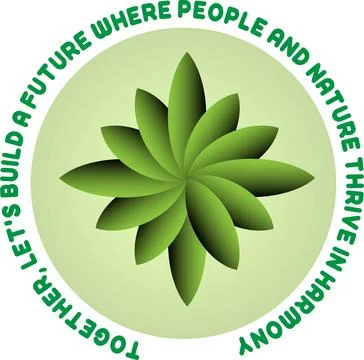 Nature lovers commitment Illustrazione stock