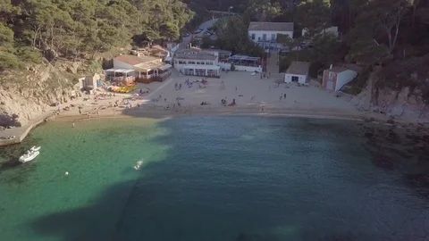 The nature of the Mediterranean. Spain Stock Footage 129562777