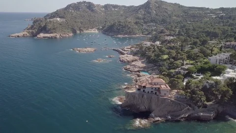 The nature of the Mediterranean. Spain Stock Footage 129562798