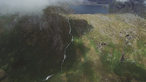 Nature in the north of Norway Vídeo Stock 94852829