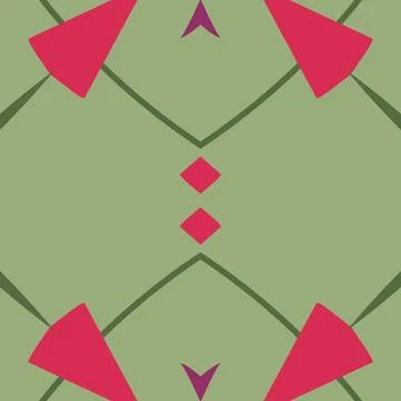 Nature olive grove inspired balanced kaleidoscope design with cream, parchment, Illustration