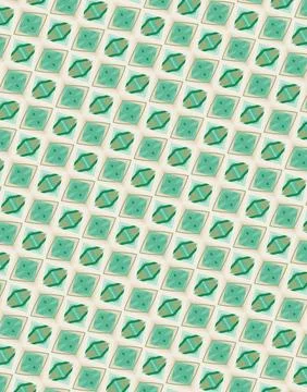 Nature olive grove simple stroke-built repeat tile pattern with cream, parchment Stock Illustration