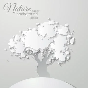 Nature paper background. Stock Illustration