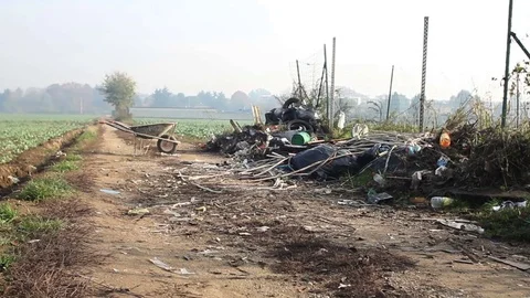 Nature Pollution 스톡 동영상 76391284