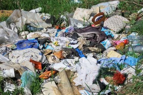 Nature pollution. Stock Photos