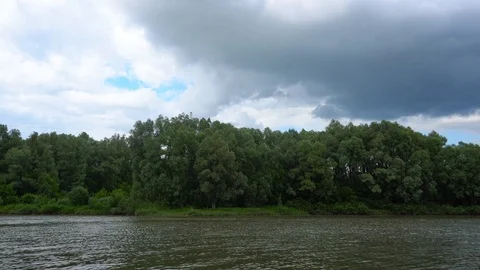 Nature before the rain Video stock 112952202