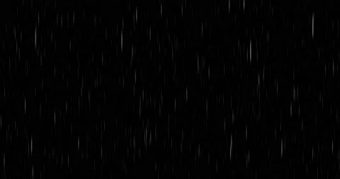 Nature rainfall on black background.Falling water drops texture. Stock Footage 170997714