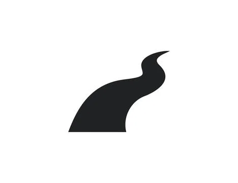 Nature, river icon. Vector illustration. Иллюстрация