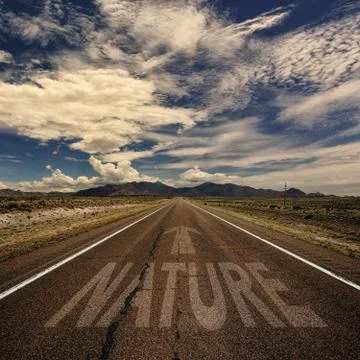 Nature Road Stock Photos