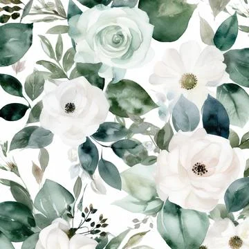 Nature rose flower pattern design line, arts. Hand drawn outline design for.. Illustrazione stock