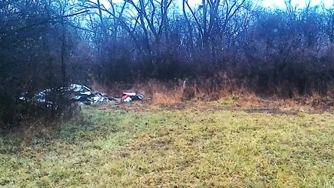Nature, Rudolph And The Garbage Dump, Deer Runs Away, Harvey IL 스톡 동영상 249599429