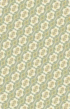 Nature rustic cabin repeating geometric background in walnut, sage brush, parchm Stock Illustration