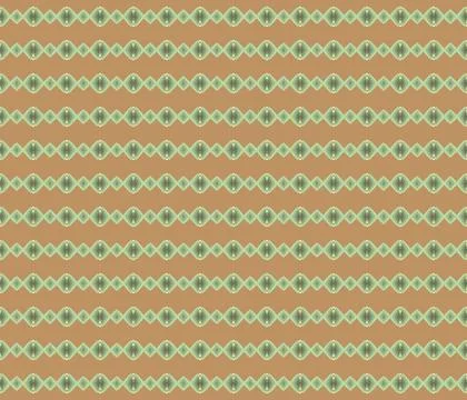 Nature rustic grove inspired continuous seamless texture with primrose, soft fer Stock Illustration