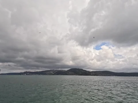 Nature Seascapes Sky Clear Clouds Stock Footage 339965423