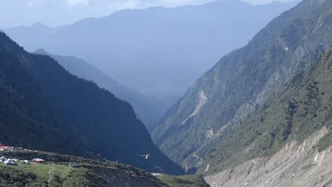 Nature. Showing Himalayan mountains, beautiful nature, Stock Footage 123288853