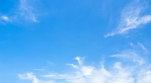 Nature Sky Cloud Blue Background Paronama Web Cloudy summer Winter Season 写真素材