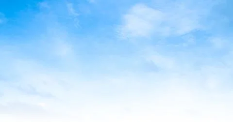 Nature Sky Cloud Blue Background Paronama Web Cloudy summer Winter Season Stock Photos