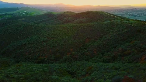 Nature Sunset Stock Footage
