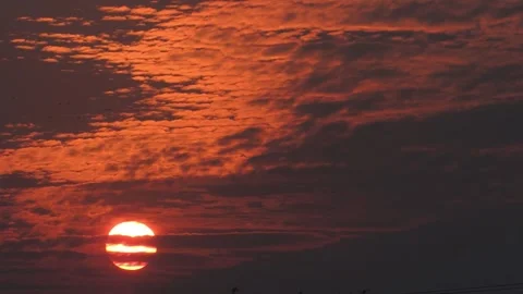 Nature sunset Video stock 146066679