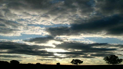Nature sunset, time lapse Stock-Footage 279210