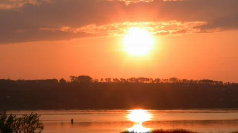 Nature on sunset XI. 動画素材 473856