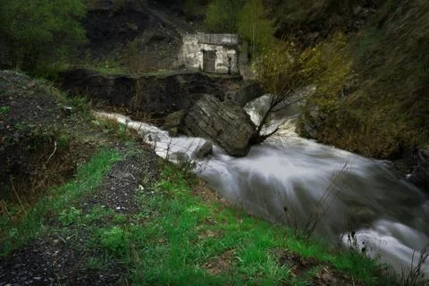 Nature in Tekeli. Spring. Stock Photos