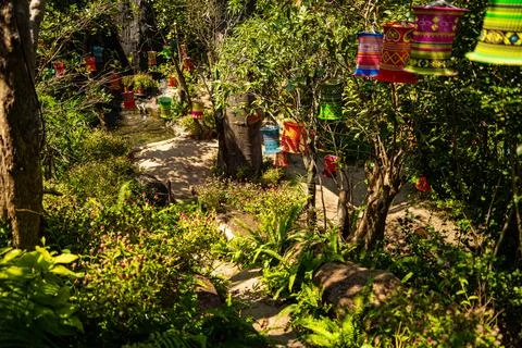 Nature theme park. 스톡 사진