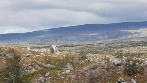 Nature Timelapse 4k - Wild Mountain Landscape - Nature Conservation Preservation Stock Footage 123835696