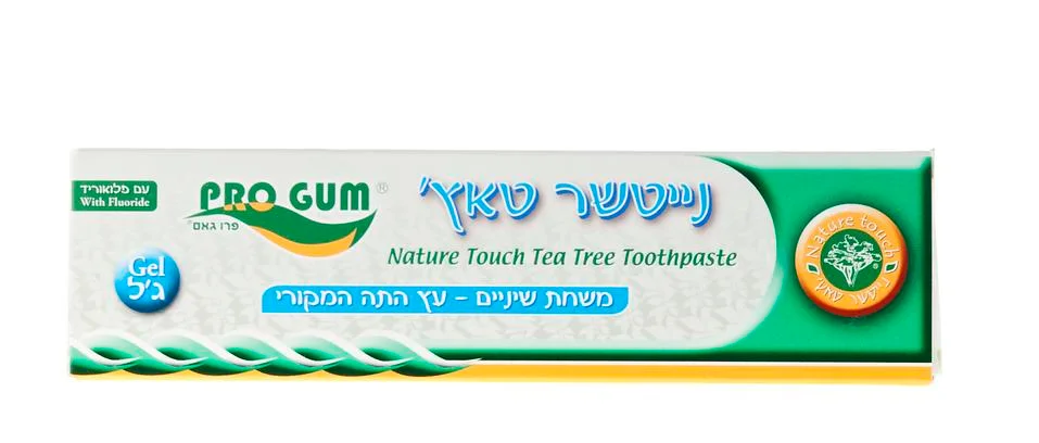Nature touch tea tree toothpaste, pro gum 4398132 copy Stock Photos