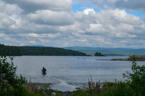 Nature in the Ural Mountains Stock Photos