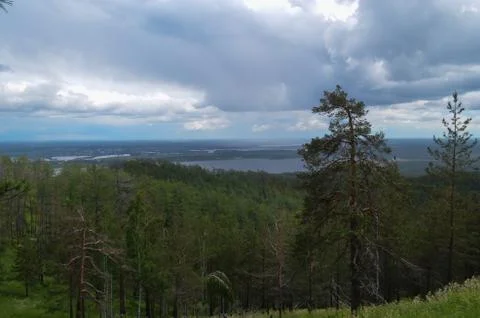 Nature in the Ural Mountains Stock Photos