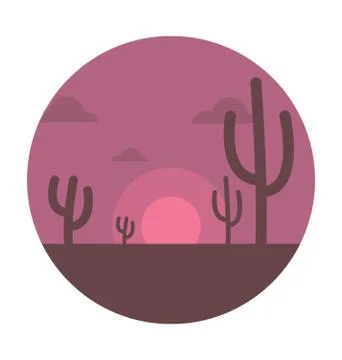 Nature Vector Icon Illustrazione stock