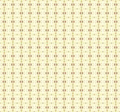 Nature warm petal stroke-based tileable outline background pattern with apricot イラスト素材