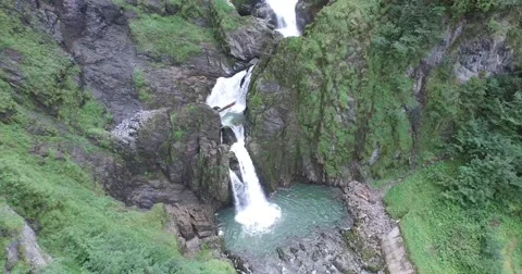 Nature Waterfall Stock Footage 54658601