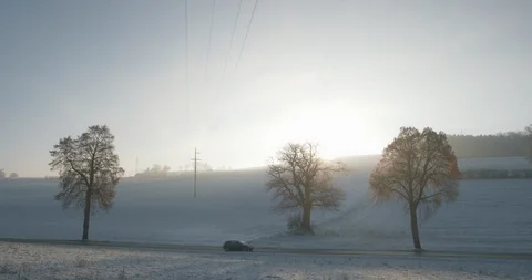 Nature winter 1 스톡 동영상 87575240