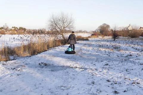 Nature in winter Stock Photos